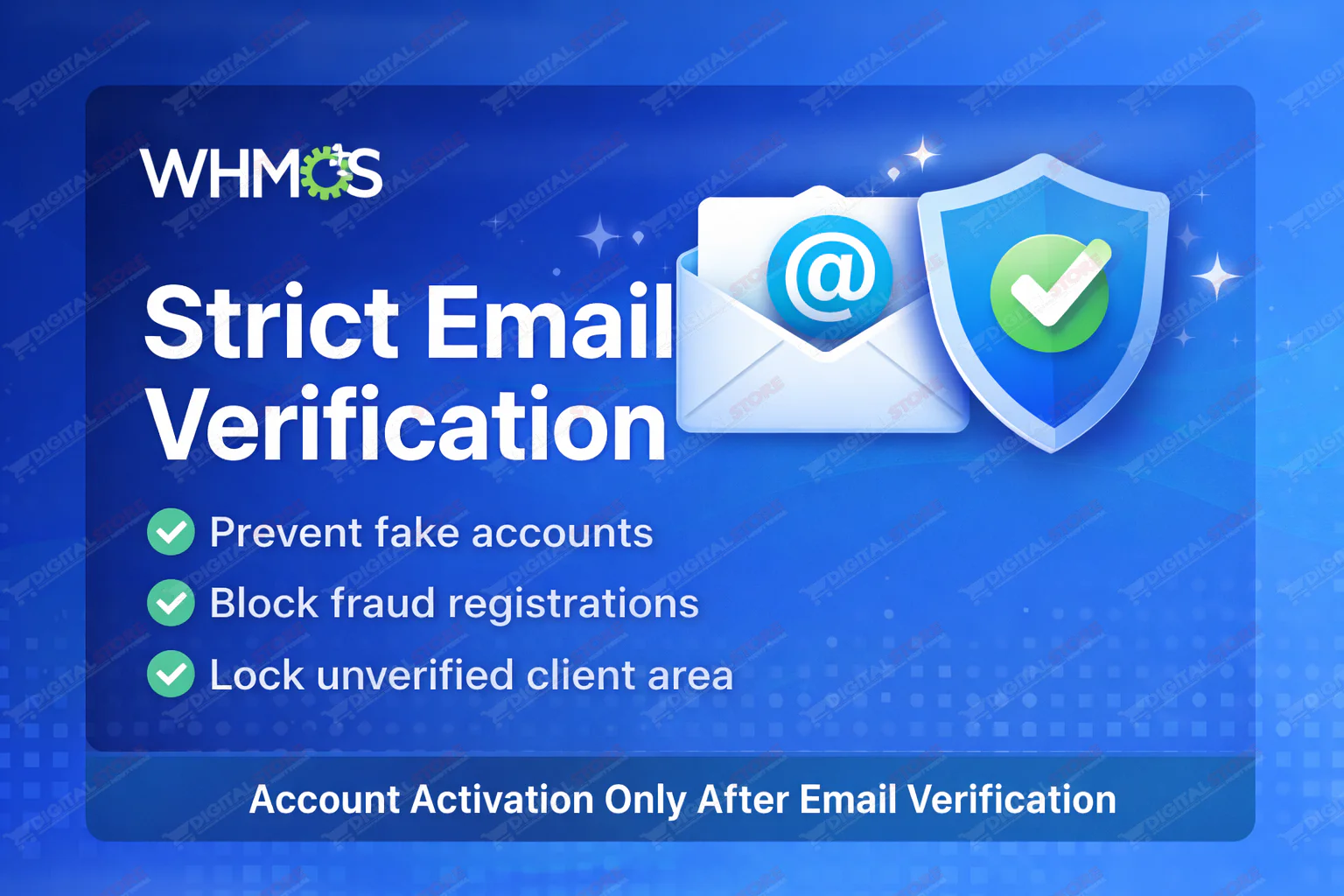 Strict Email Verification Module for WHMCS