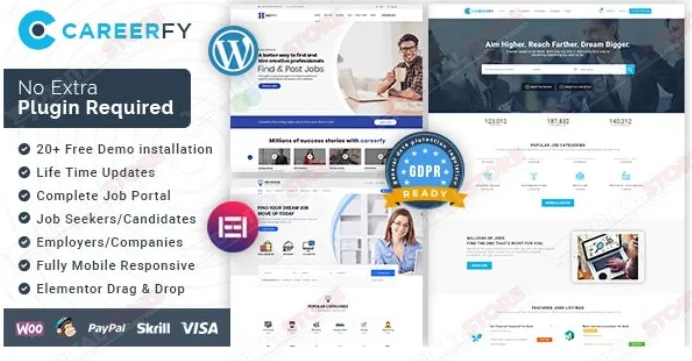 Careerfy WordPress Theme