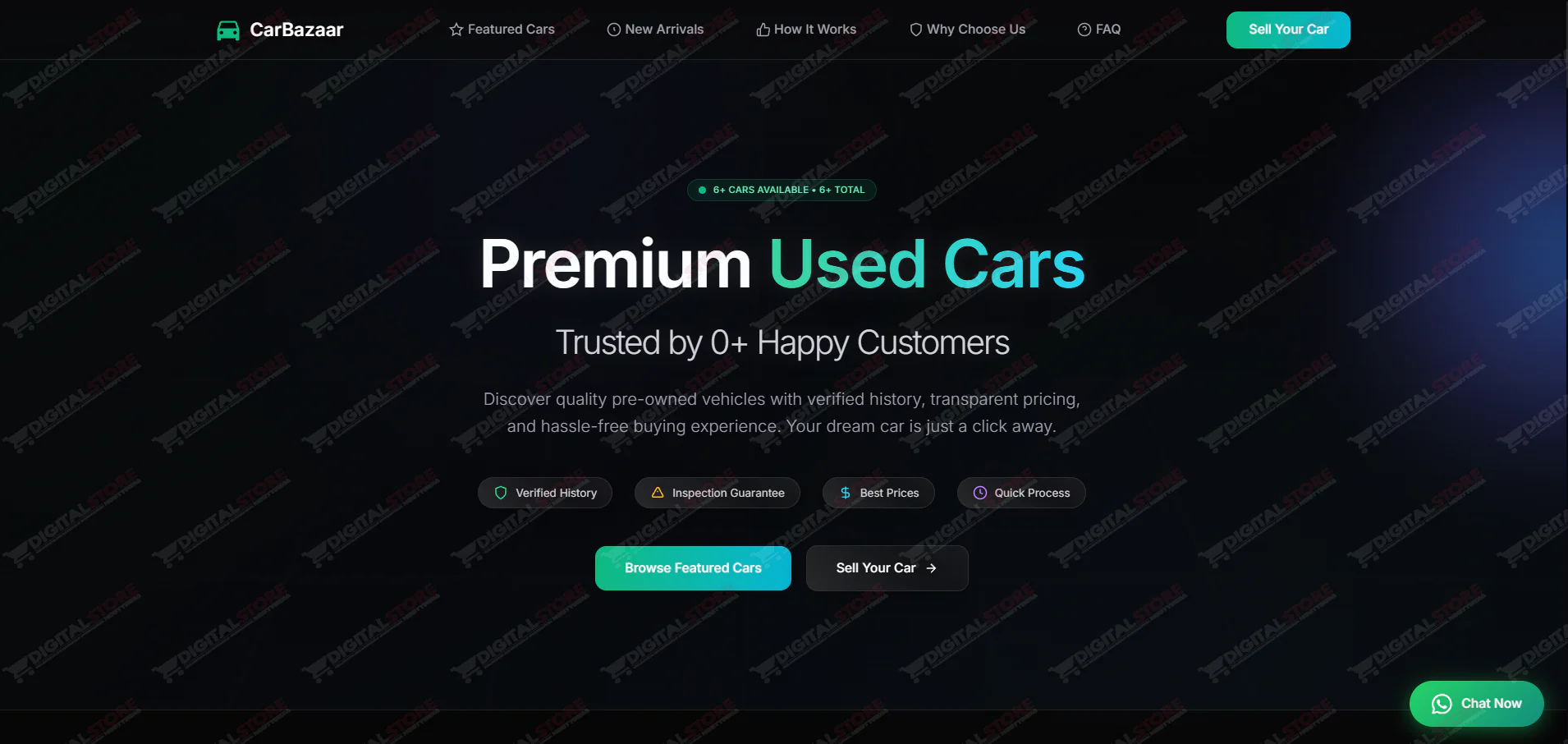 CarBazaar Old-Car Selling Marketplace Script