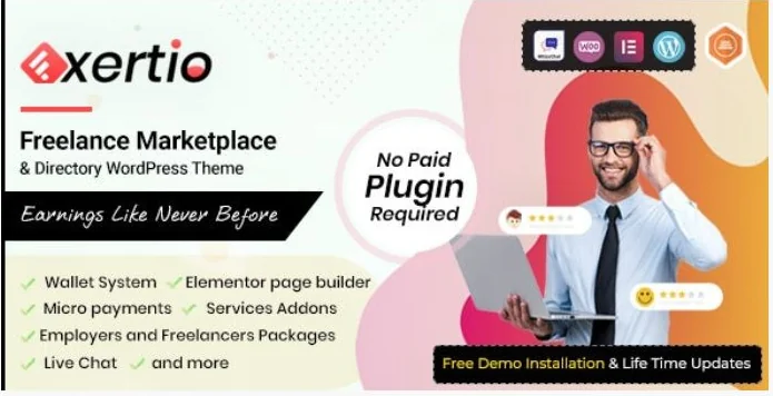 Exertio WordPress Theme